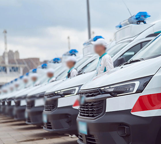 单县服务车队展示